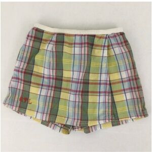 Girl’s Ralph Lauren Plaid Skort - Green, Yellow, Red Size 3T